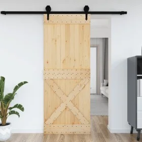 NARVIK solid pine wood door 90x210 cm by vidaXL, Doors - Ref: Foro24-154445, Price: 149,11 €, Discount: %