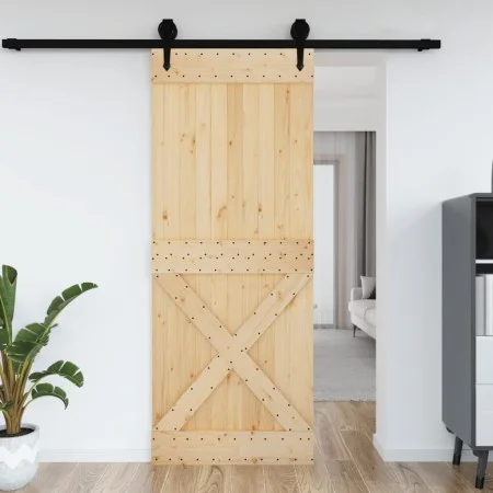Puerta NARVIK madera maciza pino 90x210 cm de vidaXL, Puertas - Ref: Foro24-154445, Precio: 149,07 €, Descuento: %