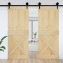 Puerta NARVIK madera maciza pino 90x210 cm de vidaXL, Puertas - Ref: Foro24-154445, Precio: 149,07 €, Descuento: %