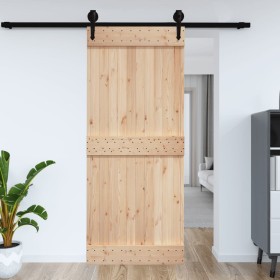 Puerta NARVIK madera maciza pino 95x210 cm
