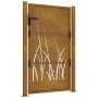 Gartentor aus Cortenstahl, Grasdesign, 105 x 130 cm von vidaXL, Gartentore - Ref: Foro24-153174, Preis: 188,93 €, Rabatt: %