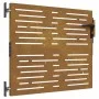 Puerta de jardín acero corten diseño cuadrado 85x75 cm de vidaXL, Puertas de jardín - Ref: Foro24-153244, Precio: 97,47 €, De...
