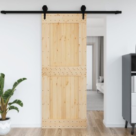 NARVIK-Tür aus massivem Kiefernholz, 90 x 210 cm von vidaXL, Türen - Ref: Foro24-154439, Preis: 152,70 €, Rabatt: %