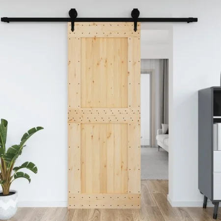 Puerta NARVIK madera maciza pino 90x210 cm de vidaXL, Puertas - Ref: Foro24-154439, Precio: 152,70 €, Descuento: %