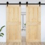 Puerta NARVIK madera maciza pino 90x210 cm de vidaXL, Puertas - Ref: Foro24-154439, Precio: 152,57 €, Descuento: %