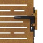 Corten steel garden gate square design 85x75 cm by vidaXL, garden gates - Ref: Foro24-153244, Price: 88,67 €, Discount: %