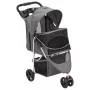 Folding gray Oxford fabric dog stroller 80x46x98 cm by vidaXL, pet strollers - Ref: Foro24-172197, Price: 93,99 €, Discount: %