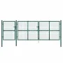 Grüne Gittertür aus verzinktem Stahl, 400 x 175 cm von vidaXL, Gartentore - Ref: Foro24-154537, Preis: 450,60 €, Rabatt: %