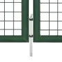 Grüne Gittertür aus verzinktem Stahl, 400 x 175 cm von vidaXL, Gartentore - Ref: Foro24-154537, Preis: 450,60 €, Rabatt: %