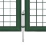 Grüne Gittertür aus verzinktem Stahl, 400 x 175 cm von vidaXL, Gartentore - Ref: Foro24-154537, Preis: 460,74 €, Rabatt: %