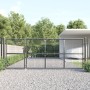 Galvanized steel anthracite garden mesh gate 350x175cm by vidaXL, garden gates - Ref: Foro24-154543, Price: 451,92 €, Discoun...