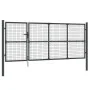 Gartengittertür aus verzinktem Stahl anthrazit 350x175cm von vidaXL, Gartentore - Ref: Foro24-154543, Preis: 431,76 €, Rabatt: %