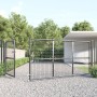 Galvanized steel anthracite garden mesh gate 350x175cm by vidaXL, garden gates - Ref: Foro24-154543, Price: 451,92 €, Discoun...