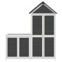 Garden tool sheds 2 pcs gray pine wood by vidaXL, Sheds - Ref: Foro24-172250, Price: 352,45 €, Discount: %