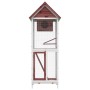 Vogelhaus aus massivem Mokka-Kiefernholz, 60 x 58,5 x 160 cm von vidaXL, Füße und Vogelkäfige - Ref: Foro24-172257, Preis: 15...
