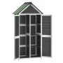 Gartengeräteschuppen 2 Stück aus grauem Kiefernholz von vidaXL, Schuppen - Ref: Foro24-172250, Preis: 345,31 €, Rabatt: %