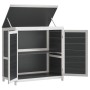 Gartengeräteschuppen 2 Stück aus grauem Kiefernholz von vidaXL, Schuppen - Ref: Foro24-172250, Preis: 352,45 €, Rabatt: %