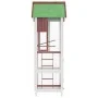 Solid mocha pine wood birdhouse 60x58.5x160cm by vidaXL, Feet and bird cages - Ref: Foro24-172257, Price: 154,61 €, Discount: %
