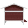 Hundehütte aus massiver Kiefer mokka Farbe 159x120x88,5cm von vidaXL, Hundehütten und Zäune - Ref: Foro24-172272, Preis: 213,...