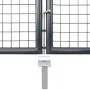 Garden mesh door anthracite galvanized steel 300x175cm by vidaXL, garden gates - Ref: Foro24-154530, Price: 387,50 €, Discoun...