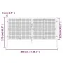 Garden mesh door anthracite galvanized steel 300x175cm by vidaXL, garden gates - Ref: Foro24-154530, Price: 387,50 €, Discoun...