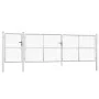 Garden mesh door silver galvanized steel 500x175cm by vidaXL, garden gates - Ref: Foro24-154558, Price: 653,29 €, Discount: %