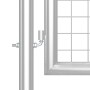 Gartengittertür aus silber verzinktem Stahl, 300 x 175 cm von vidaXL, Gartentore - Ref: Foro24-154531, Preis: 356,64 €, Rabat...