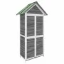 Gartengeräteschuppen aus grauem Kiefernholz, 89 x 52,5 x 175 cm von vidaXL, Schuppen - Ref: Foro24-172244, Preis: 223,32 €, R...