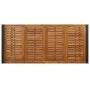Mesa de jardín con patas en U madera maciza acacia 200x90x75 cm de vidaXL, Mesas de jardín - Ref: Foro24-319518, Precio: 284,...