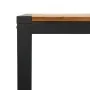 Mesa de jardín con patas en U madera maciza acacia 200x90x75 cm de vidaXL, Mesas de jardín - Ref: Foro24-319518, Precio: 284,...