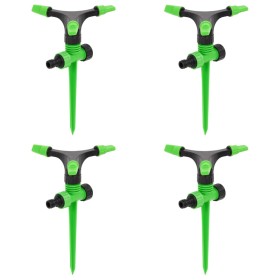 Rotierende Sprinkler 4 Stück grün schwarz 16x13,5x25,5 cm ABS&PP von vidaXL, Sprühzubehör - Ref: Foro24-154448, Preis: 14,01 ...