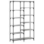 Sonoma-graues Regal aus Eisen und Holz, 100 x 32 x 170 cm von vidaXL, Bücherregale und Regale - Ref: Foro24-832791, Preis: 10...
