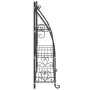 Black steel flower shelf 56x30x96 cm by vidaXL, Pot stands - Ref: Foro24-319353, Price: 85,37 €, Discount: %