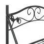 Black steel flower shelf 56x30x96 cm by vidaXL, Pot stands - Ref: Foro24-319353, Price: 85,37 €, Discount: %