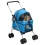 Folding dog stroller blue oxford fabric 76x50x100 cm by vidaXL, pet strollers - Ref: Foro24-172200, Price: 94,86 €, Discount: %