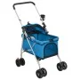Folding dog stroller blue oxford fabric 76x50x100 cm by vidaXL, pet strollers - Ref: Foro24-172200, Price: 94,86 €, Discount: %