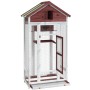 Solid pine wood birdhouse mocha color 91.5x53x170cm by vidaXL, Feet and bird cages - Ref: Foro24-172254, Price: 210,60 €, Dis...