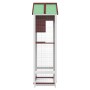 Solid pine wood birdhouse mocha color 91.5x53x170cm by vidaXL, Feet and bird cages - Ref: Foro24-172254, Price: 210,60 €, Dis...