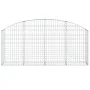 Galvanized iron arch-shaped gabion basket 200x30x80/100cm by vidaXL, Pots and planters - Ref: Foro24-153464, Price: 53,11 €, ...