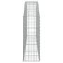 Galvanized iron arch-shaped gabion basket 200x30x80/100cm by vidaXL, Pots and planters - Ref: Foro24-153464, Price: 53,60 €, ...