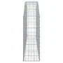 Galvanized iron arch-shaped gabion basket 200x30x80/100cm by vidaXL, Pots and planters - Ref: Foro24-153464, Price: 53,11 €, ...
