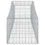 Gabionenkorb in Form eines verzinkten Eisenbogens 200x50x40/60 cm von vidaXL, Töpfe und Pflanzgefäße - Ref: Foro24-153392, Pr...