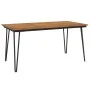 Garden table with U legs solid acacia wood 160x80x75 cm by vidaXL, Garden tables - Ref: Foro24-319520, Price: 205,64 €, Disco...