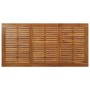 Gartentisch mit U-Beinen aus massivem Akazienholz 160x80x75 cm von vidaXL, Gartentische - Ref: Foro24-319520, Preis: 209,75 €...