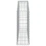 Galvanized iron arch-shaped gabion basket 150x30x80/100cm by vidaXL, Pots and planters - Ref: Foro24-153444, Price: 42,41 €, ...
