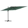 Hängeschirm mit grüner Aluminiumstange 400x300 cm von vidaXL, Sonnenschirme - Ref: Foro24-319914, Preis: 204,49 €, Rabatt: %