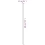 Gartenpflanzenpfähle 30 Stück grüner Stahl 180 cm von vidaXL, Spaliere und Pflanzenstützen - Ref: Foro24-319371, Preis: 63,96...