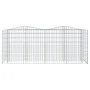 Arriate de gaviones forma arco hierro galvanizado 200x50x100cm de vidaXL, Maceteros y jardineras - Ref: Foro24-153546, Precio...
