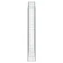 Gabion basket arch shape galvanized iron 200x30x200/220 cm by vidaXL, Pots and planters - Ref: Foro24-153470, Price: 124,99 €...