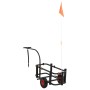 Schwarzer Angelwagen von vidaXL, Küchen - und Speisenwagen - Ref: Foro24-153603, Preis: 118,08 €, Rabatt: %
